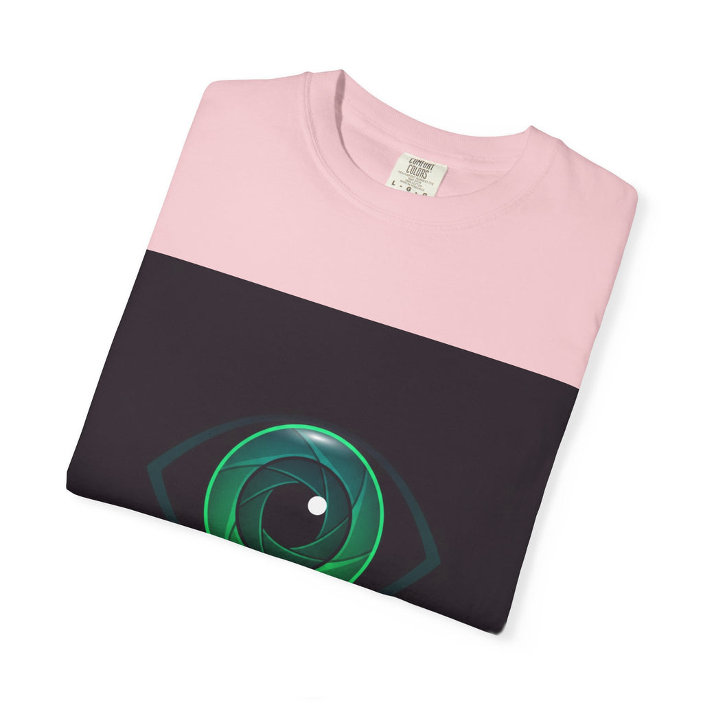 GlycoLens Logo T-Shirt — Green Eye Tech Graphic Tee