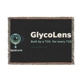 GlycoLens Logo Woven Blanket — Built by a T1D, For Every T1D