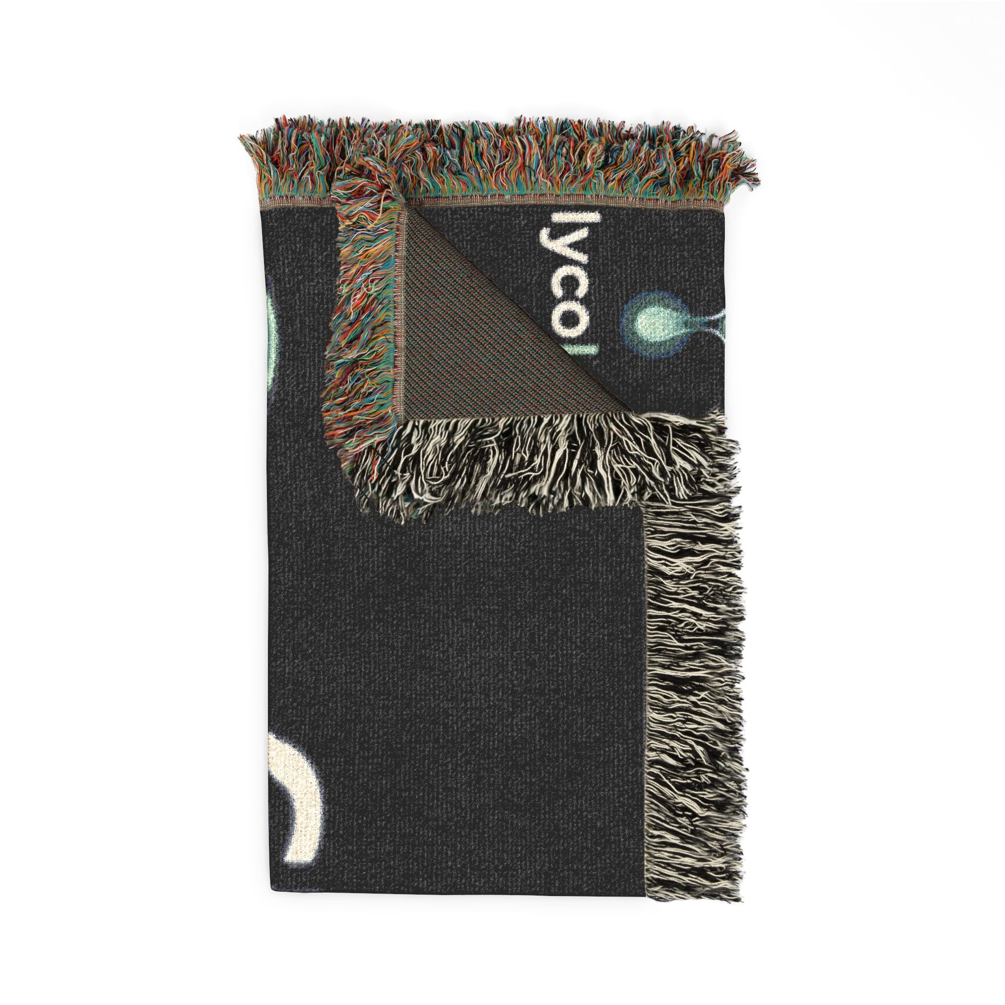 GlycoLens Logo Woven Blanket — Built by a T1D, For Every T1D