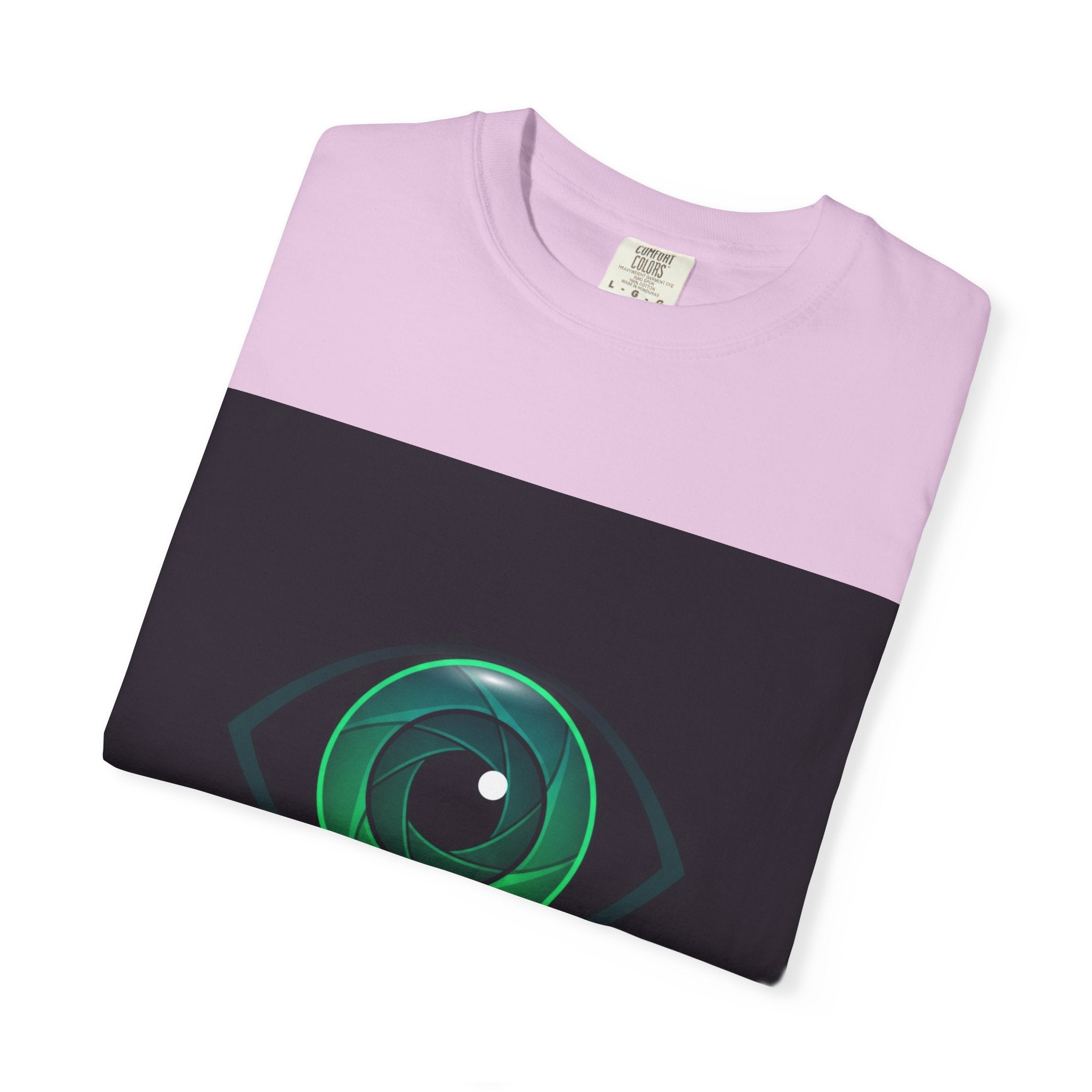 GlycoLens Logo T-Shirt — Green Eye Tech Graphic Tee